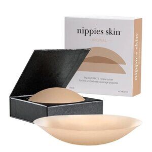 Nippies Skin Original B-SIX Nipple Cover Creme Color Size 1 S/M (3”) A-C Cups